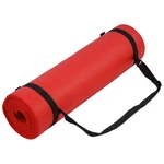 Fitvids 1/2-inch Thick High Density Exercise Yoga Mat With Carrying Strap, Red. Fixed Price $19.99.