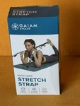 Gaiam Evolve Stretch Strap, 96 In., Grey, Durable, 10 Grip Pts, Guide. Fixed Price $8.99.