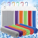 6 Pack Cooling Towels 40" X 12" Sport Rag For Neck And Face Ic.... Fixed Price $23.34.