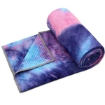 Eunzel Yoga Towel,hot Mat Towel With Grip Dots 72" X 24", Purple & Blue. Fixed Price $29.07.