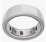Oura - Ring 4 Ceramic Smart Size 8 Cloud New No Box Charger. Fixed Price $222.50.