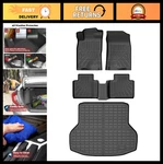 Custom Fit All-weather Floor Mats For Honda Civic 2016-2021, 4pcs Tpe Liners. Fixed Price $207.99.