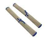 Set Of 2 Natural Straw Beach Mats 24" X 72" - Multi-purpose, Yoga Camping Picnic. Fixed Price $14.99.
