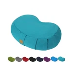 Crescent Zafu Meditation Pillow, D=17" W=11" H=5.5" Zabuton Yoga Bolster, Med.... Fixed Price $62.84.
