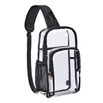 Edraco Clear Sling Bag, Bag Stadium Approved, Large Capacity Shoulder B.... Fixed Price $29.35.