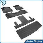 Floor Mats Liner Tpe Trunk Mat 3 Row 5 Pieces For Tahoe Yukon Escalade 2021-2026. Fixed Price $85.25.