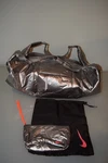 Nwt Nike Victory Metallic Gym Tote Bag Silver Ba5009 010 Pockets Zipper. Fixed Price $99.99.