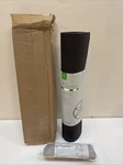 Gaiam Yoga Mat Premium Solid Black Color Non Slip Stabilizing Exercise 5mm. Fixed Price $24.99.