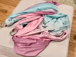 F.life Aerial Yoga Hammock Kit 5.5 Yards Ombr Nylon Carabiners Daisy Chain Bag. Fixed Price $25.00.