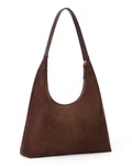 Lushandy Brown Suede Purse Faux Tote Bag Leather Hobo Bags For Women Sl.... Fixed Price $28.54.
