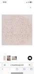 Jaipur Fables Malo Fb123 Bright White / Parfait Pink Rugs. Fixed Price $300.00.