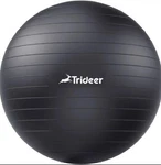 Anti-slip Yoga Ball 19-22in Exercise Stability Extra Thick W/ Pump - Black. Fixed Price $15.75.
