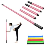 5ft Yoga Stick - Sturdy Steel Adjustable Stretching For Mobility,flexib.... Fixed Price $40.17.