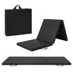 Cap Barbell Folding Exercise Mat Durable, 6' X 2' 2.0" Thick, Black. Fixed Price $50.68.