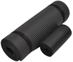 Signature Fitness Extra Thick Yoga Mat Set With Knee Pad & Strap, Black. Fixed Price $26.95.