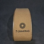 7 Chakras Cork 15" Back Roller Yoga Wheel Stretching Fitness. Fixed Price $28.00.