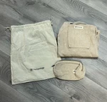 Yoga Mat Bag Carrier With Adjustable Strap And Matching Pouch Hempology New. Fixed Price $12.95.