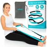 Vive Stretch Strap (75" - 10 Loops) Leg 1 Count (pack Of 1), Teal. Fixed Price $22.31.