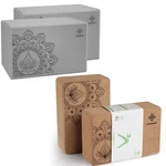 Overmont Yoga Block Set + Cork With Strap Combo. Fixed Price $62.94.