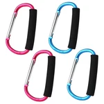 Sansheng 4 Pack Large Carabiner 5.5" D Style 5.5 Inch (pack Of 4), 2red+2blue. Fixed Price $17.04.