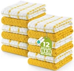 Utopia Towels - Kitchen 12 Pack, 15 X 25 Inches, 100% Ring Spun Cotton.... Fixed Price $29.14.