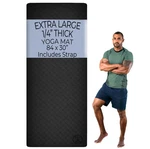 Tatago Extra Large Yoga Mat Wide & Long (84 X 30") 1/4 Inch Thick Xl Mat.... Fixed Price $64.97.