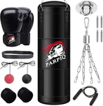 4ft Hanging Punching Bag For Adults, New Upgrade Heavy Unfilled Large, Black. Fixed Price $51.07.