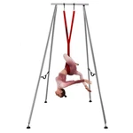 Uimoso Aerial Yoga Frame W/ Swing Bar 20ft Silk Set For Trapeze And Hammocks. Fixed Price $203.29.