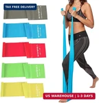 Lianjindun 5 Pcs Professional Resistance Bands. Latex-free, Pilates Band, Work O. Fixed Price $19.04.