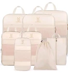 Expandable Compression Packing Cubes For Suitcases,6 Set Lightweight Compress.... Fixed Price $19.99.