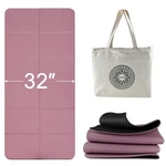 Iodoo Foldable Yoga Mat 72" L X 32" W 0.32" H, Black-pink. Fixed Price $48.99.