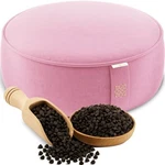 Mindful & Modern Velvet Meditation Cushion Zafu Yoga Floor Pillow Seat Pink. Fixed Price $73.08.