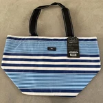 Scout Bungalow Blue White Striped Tote Bag New W/ Tags Beach Pool. Fixed Price $30.00.