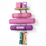 Bikoney Yoga Mat Holder Wall Mount Storage Home Gym Accessories With.... Fixed Price $44.00.