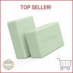 Trideer Yoga Block, Soft Non-slip Surface Premium Foam Blocks, Supportive, Light. Fixed Price $23.40.
