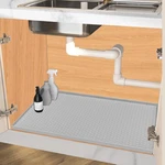 Jacooxi Under Sink Mat 22 X 19, Silicone 19"w 22"l, Light Grey. Fixed Price $25.56.