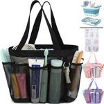 Fammart Mesh Shower Caddy Portable For College Dorm Multiple Pockets - Black. Fixed Price $15.44.