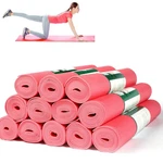 12 Pieces Yoga Mats Bulk 68x24x0.12 Inch Exercise Non Slip Fitness Workout Ma.... Fixed Price $161.90.