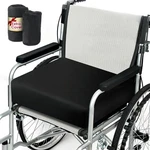 Large Wheelchair Cushion, Soft Velvet Cover, 4inch Thick Memory Foam, With A .... Fixed Price $84.50.