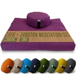 Cotton Meditation Cushion Mat Set - Buckwheat Fill Yoga Pillow For Zen Knee Pad. Fixed Price $189.94.