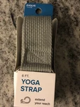 Evolve Yoga Straps 6 Feet Machine Washable 100% Polyester Durable D-ring. Fixed Price $5.00.