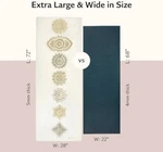 Shakti Warrior Hemp Yoga Mat - Extra Long Chakra 72" 3mm. Fixed Price $89.99.