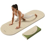Weila Foldable Yoga Mat 10mm Extra Thick, 75"x26" Large, Sgs-certified Non-sl.... Fixed Price $90.38.