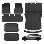 Floor Mats Trunk Mat For Tesla Model 3 Highland 2025 2024, All Weather Tpe Fl.... Fixed Price $180.57.