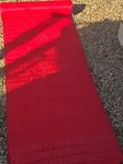 Mainstays Beach Mat Foam Pad Red Blue White 24x64 Camping Roll Up Straps. Fixed Price $20.00.