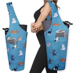 Yoga Mat Bag Carrier Long Tote With Pockets Fits Most Size Mats Accessories. Fixed Price $42.09.
