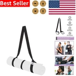 Yoga Mat Carrier Strap Heavy Duty Thick Cotton Adjustable Sling. Fixed Price $15.39.