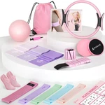 Nanati Pilates Kit 19pcs Essentials For Women Equipment. Fixed Price $84.96.