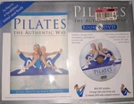 Pilates The Authentic Way Book & Dvd Box Set By Dina Matty Keft Burdell -(124). Fixed Price $10.00.