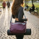 Manduka Purple Blue Yoga Mat Shoulder Bag #an. Fixed Price $24.00.